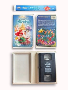 The Little Mermaid Disney Black Diamond Classics - BANNED COVER VHS